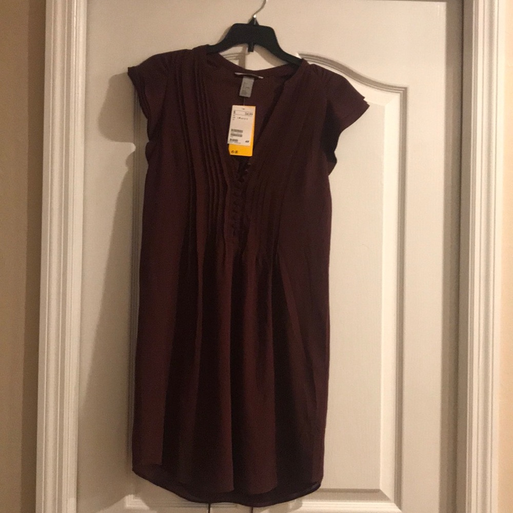 New Burgundy Dress